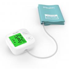 Tensiometru iHealth TRACK KN-550BT, Indicatori privind nivelul tensiunii, Istoric masuratori, Oprire automata, Bluetooth 4.0, Display LCD, 4x AAA, Alb