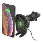 Suport auto universal iOttie Auto Sense Qi Wireless Air Vent / CD Slot Negru 5 - lerato.ro