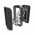 Tava pentru cuburi de gheata IceBreaker Nordic 4-in-1 POP 2.0, Capacitate 18 cuburi, Negru transparent 6 - lerato.ro