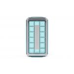 Tava pentru cuburi de gheata IceBreaker Nordic 4-in-1 POP 2.0, Capacitate 18 cuburi, Albastru transparent 2 - lerato.ro