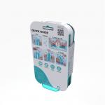 Tava pentru cuburi de gheata IceBreaker Nordic 4-in-1 POP 2.0, Capacitate 18 cuburi, Albastru transparent 9 - lerato.ro