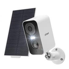 Camera de supraveghere ieGeek ZS-GX3S 3MP cu panou solar, Exterior, 2K, 5200mAh, WiFi, Alb