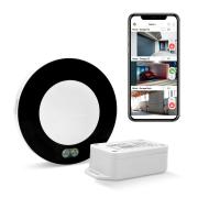Comutator smart pentru usa de garaj iSmartgate Pro Garage, Control pentru 3 usi, WiFi, Control aplicatie / vocal, Alb
