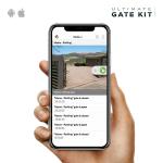 Kit smart pentru poarta de acces iSmartgate Ultimate Lite Gate, Camera wireless de exterior 720p HD inclusa, Monitorizare stare poarta, Senzor magnetic, WiFi, Control aplicatie / vocal, Alb 12 - lerato.ro