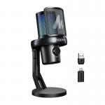 Microfon desktop Maono DM40 Pro, Omnidirectional, ideal pentru intalniri, webinarii, conferinte sau karaoke, compatibil cu laptop, PC, Negru 6 - lerato.ro