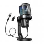 Microfon desktop Maono DM40 Pro, Omnidirectional, ideal pentru intalniri, webinarii, conferinte sau karaoke, compatibil cu laptop, PC, Negru 7 - lerato.ro