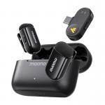 Kit microfon wireless Maono WM622 PC2, 2 TX si 1 RX, Carcasa incarcare inclusa, Raza actiune 100m, Autonomie 6h, USB-C, Negru 6 - lerato.ro