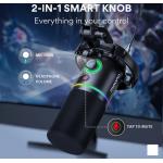Microfon dinamic Maono PD200x, Cardioid, iluminat RGB,  USB-C, jack 3.5mm, XLR, Negru 5 - lerato.ro