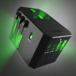 Adaptor retea SBS GaN, 2x USB-A, 3x USB-C, 70W, Compatibil cu prize EU/UK/US/AU, Negru 9 - lerato.ro