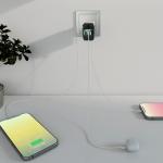 Adaptor retea SBS GaN, 2x USB-A, 3x USB-C, 70W, Compatibil cu prize EU/UK/US/AU, Negru 11 - lerato.ro