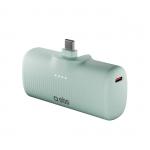 Baterie externa SBS EcoPower 5000 mAh, 10W, port USB-C, Verde 2 - lerato.ro