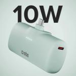 Baterie externa SBS EcoPower 5000 mAh, 10W, port USB-C, Verde 3 - lerato.ro