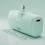 Baterie externa SBS EcoPower 5000 mAh, 10W, port USB-C, Verde 4 - lerato.ro