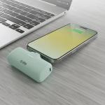 Baterie externa SBS EcoPower 5000 mAh, 10W, port USB-C, Verde 6 - lerato.ro