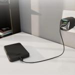 Baterie externa SBS Mag Power Qi2 5000 mAh, 15W, MagSafe, USB-C, Negru 8 - lerato.ro