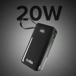 Baterie externa SBS 10000 mAh, 20W, cablu USB-C, 1xUSB, 2xUSB-C, Negru 5 - lerato.ro