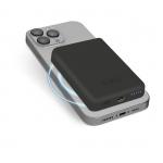 Baterie externa SBS Wireless 5000 mAh, 10W, USB-C, MagSafe, Negru 2 - lerato.ro