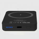 Baterie externa SBS Wireless 5000 mAh, 10W, USB-C, MagSafe, Negru 5 - lerato.ro