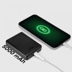 Baterie externa SBS Wireless 5000 mAh, 10W, USB-C, MagSafe, Negru 8 - lerato.ro