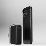 Baterie externa SBS 10000mAh, 20W, 1xUSB, 1xUSB-C, Negru 6 - lerato.ro