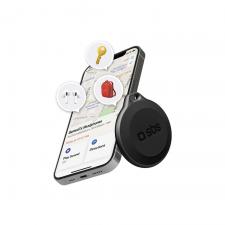 Tracker SBS Track My Circle, ompatibil cu Apple Find My, 100dB, IP65, CR2032, Negru
