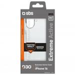 Carcasa SBS Extreme Active compatibila cu iPhone 16e, Transparent 4 - lerato.ro