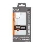 Carcasa SBS Extreme Active D3O compatibila cu iPhone 16 Plus, Transparent 3 - lerato.ro