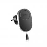 Suport auto SBS TESUPP15WRETRACABL, Air Vent Mount, Compatibil MagSafe, Incarcare Wireless 15W, USB-C, Negru 2 - lerato.ro