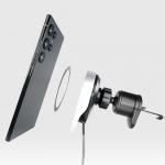 Suport auto SBS TESUPP15WRETRACABL, Air Vent Mount, Compatibil MagSafe, Incarcare Wireless 15W, USB-C, Negru 7 - lerato.ro