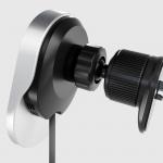 Suport auto SBS TESUPP15WRETRACABL, Air Vent Mount, Compatibil MagSafe, Incarcare Wireless 15W, USB-C, Negru 11 - lerato.ro