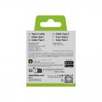 Cablu pentru incarcare si transfer de date SBS TECABLETYC1KPOS, USB-A la USB-C, 1m, Negru 3 - lerato.ro
