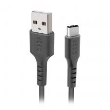 Cablu pentru incarcare si transfer de date SBS TECABLETC220K, USB-A la USB-C, 2m, Negru