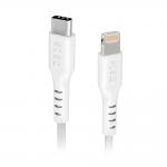 Cablu pentru incarcare si transfer de date SBS TECABLELIGTC1W, USB-C la Lightning, 1m, Alb 2 - lerato.ro