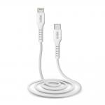 Cablu pentru incarcare si transfer de date SBS TECABLELIGTC1W, USB-C la Lightning, 1m, Alb 3 - lerato.ro