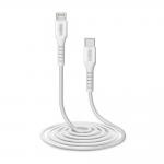 Cablu pentru incarcare si transfer de date SBS TECABLELIGTC2W, USB-C la Lightning, 2m, Alb 3 - lerato.ro