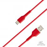 Cablu pentru incarcare si transfer de date SBS TECABLEMICROC15R, USB-A la USB-C, 1.5m, Rosu 6 - lerato.ro