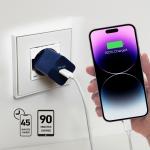 Incarcator retea SBS TETRGAN1C20B GaN, USB-C, 20W, Albastru 7 - lerato.ro