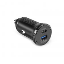 Accesorii auto, Incarcator auto SBS TECRPD25W, 1x USB-C, 1x USB-A, 25W, Fast Charging, Negru, lerato.ro