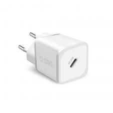 Incarcator retea SBS TETRGAN1C20W, USB-C, 20W, Alb