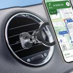 Suport auto SBS TESUPMAGRING, Air Vent Mount, Rotire 360 grade, Compatibil MagSafe, Negru 5 - lerato.ro