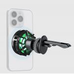 Suport magnetic cu racire SBS TESUPFANWIR15W, Air Vent Mount, Incarcare Wireless 15W, Cablu USB-C la USB-C, Negru 8 - lerato.ro