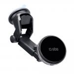 Suport magnetic cu racire SBS TESUPMAGEXTWIR15W, compatibil MagSafe, Dashboard / Windshield Mount, Incarcare Wireless 15W, Negru 2 - lerato.ro