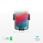 Suport auto SBS TESUPWIR15WAUT, Air Vent Mount, Incarcare Wireless 15W, Cablu USB-A la USB-C, Negru 3 - lerato.ro