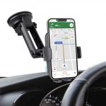 Suport auto SBS TESUPEXTWIR15W, Dashboard / Windshield Mount, Incarcare Wireless 15W, Cablu USB-A la USB-C, Negru 3 - lerato.ro