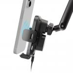 Suport auto SBS TESUPEXTWIR15W, Dashboard / Windshield Mount, Incarcare Wireless 15W, Cablu USB-A la USB-C, Negru 5 - lerato.ro