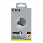 Suport auto SBS TESUPPUNIVAIRMAG, compatibil MagSafe, Air Vent Mount, Negru 4 - lerato.ro