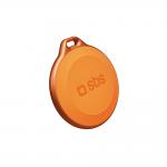 Dispozitiv anti pierdere SBS Track My Tag, 100dB, Waterproof, IP65, Baterie CR5032, Portocaliu 2 - lerato.ro