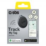 Dispozitiv anti pierdere SBS My Tag, 100dB, Waterproof, IP65, Baterie CR2032, Negru 3 - lerato.ro