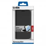 Carcasa flip cover SBS Wallet Smooth compatibila cu Samsung Galaxy S26 Plus, Negru 3 - lerato.ro