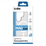 Carcasa SBS Cover Light Mag cu MagSafe compatibila cu Samsung Galaxy S26 Ultra, Transparent 3 - lerato.ro